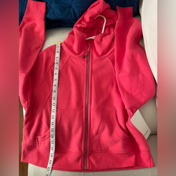NWT Lululemon Scuba Oversized Full Zip Glaze Pink Size M/L - Picture 11 of 11